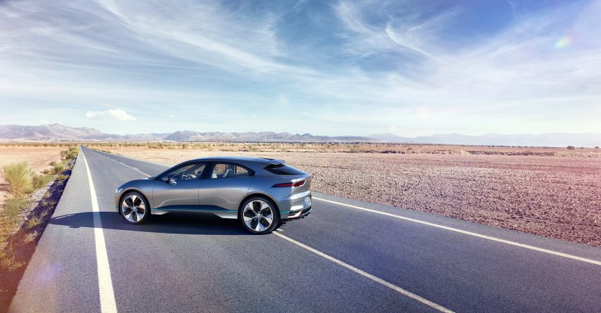 I-Pace electric car by Jaguar