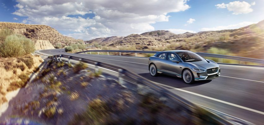 I-Pace electric car by Jaguar