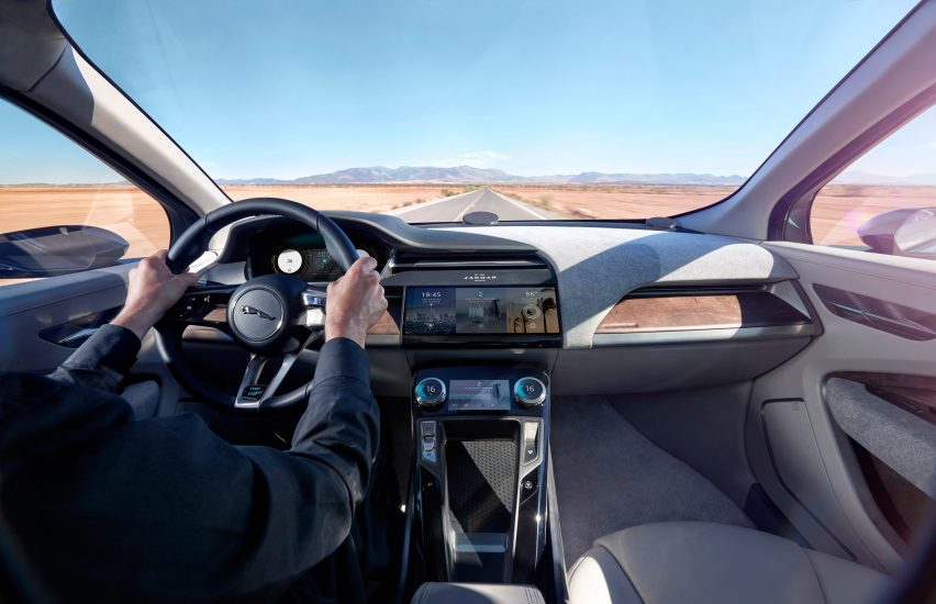 I-Pace electric car by Jaguar