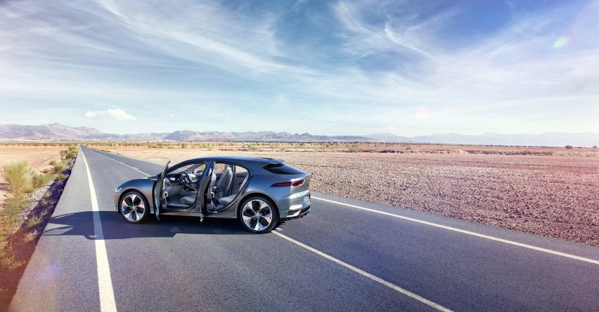 I-Pace electric car by Jaguar