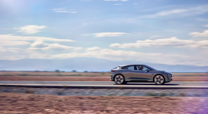 I-Pace electric car by Jaguar