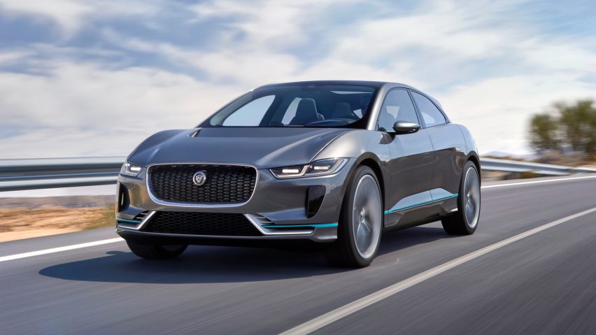 I-Pace electric car by Jaguar