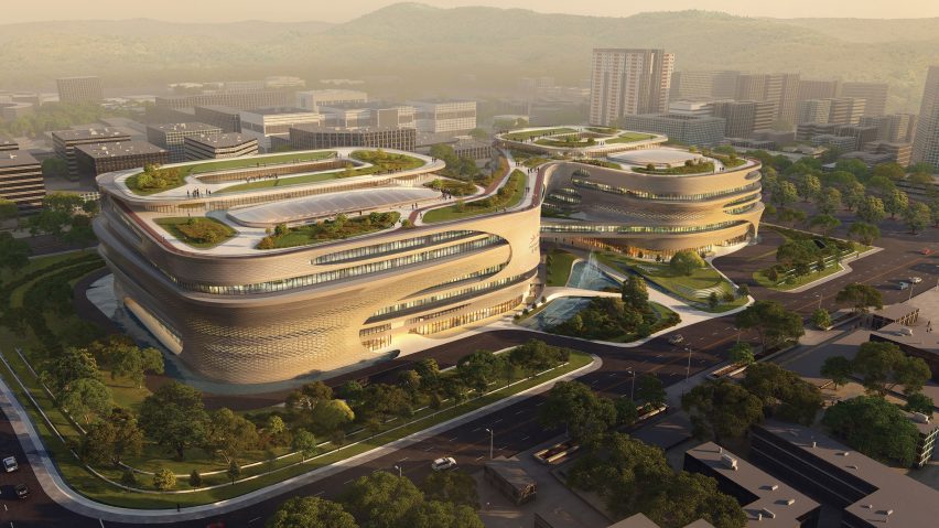 Zaha Hadid Architects reveals plans for Infinitus Plaza in Guangzhou
