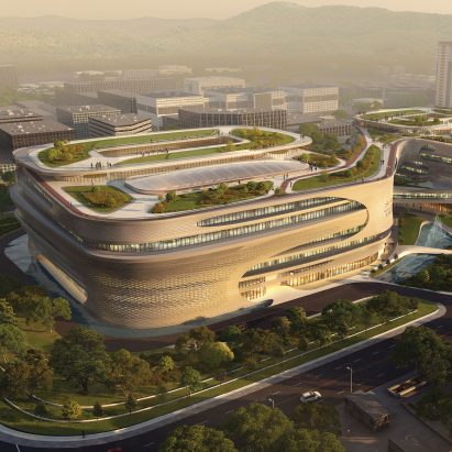 Zaha Hadid Architects reveals plans for Infinitus Plaza in Guangzhou