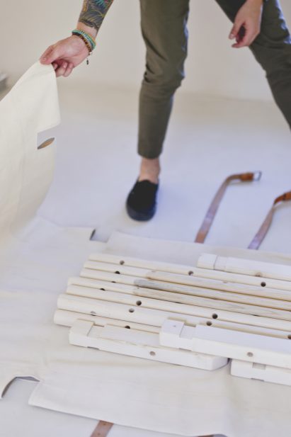 Itaca nomadic furniture by Elena Bompani