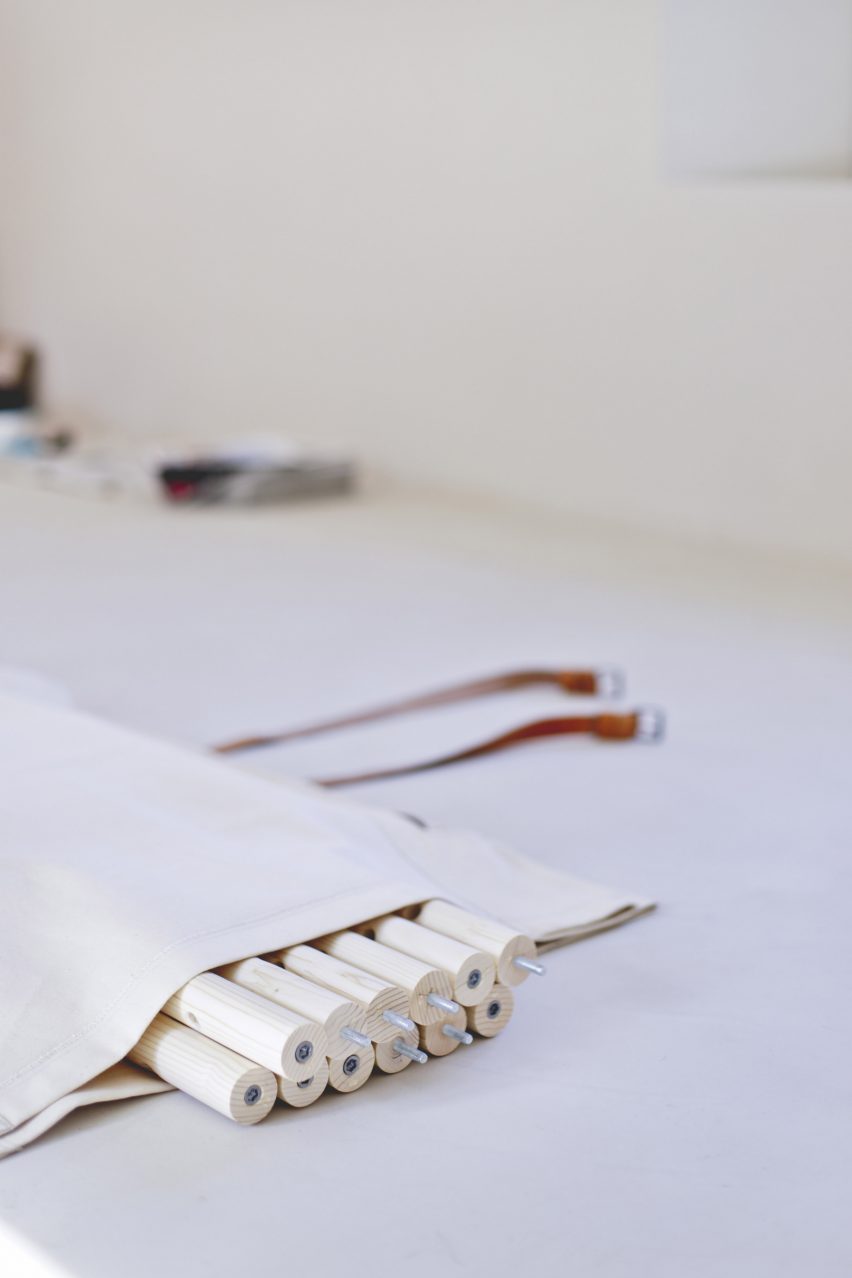 Itaca nomadic furniture by Elena Bompani