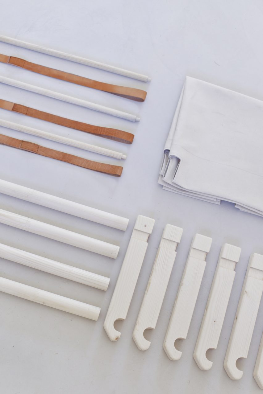 Itaca nomadic furniture by Elena Bompani