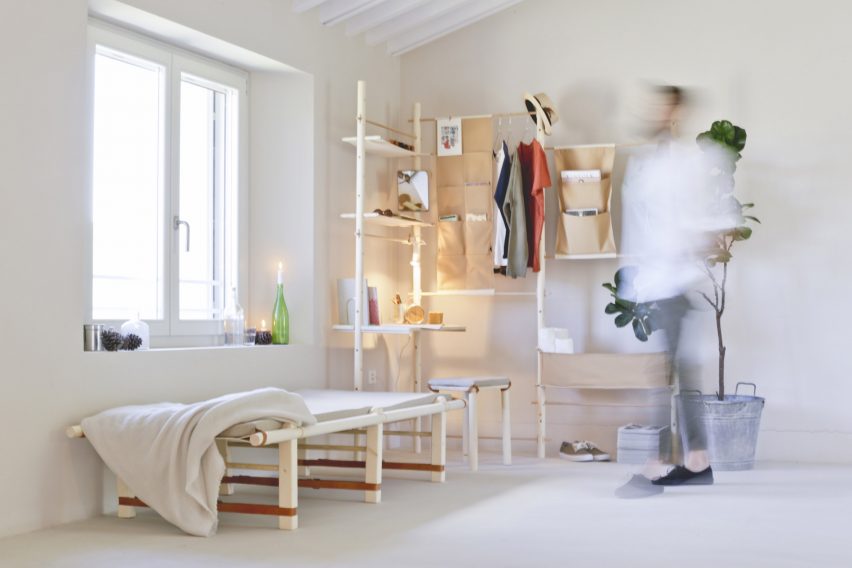 Itaca nomadic furniture by Elena Bompani