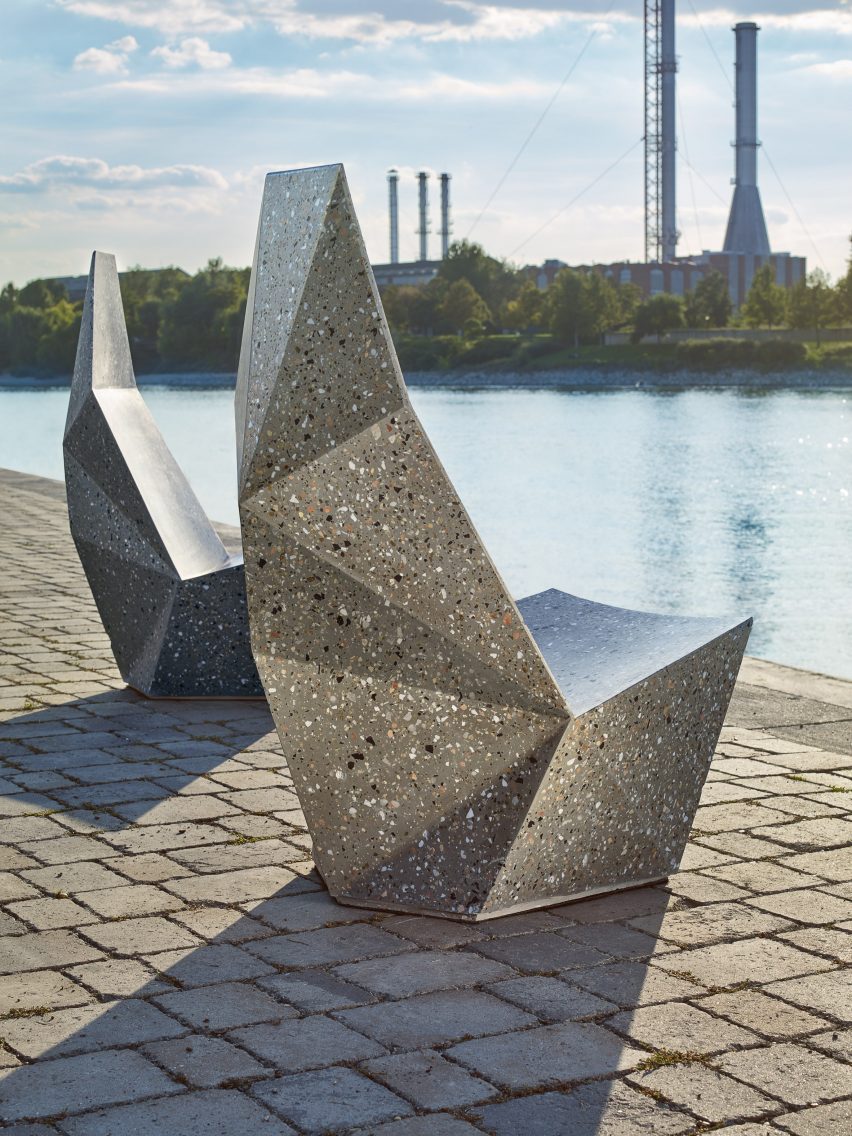 IVANKA QTZ Concrete Edition designed by Alexander Lotersztain