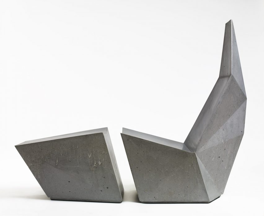 IVANKA QTZ Concrete Edition designed by Alexander Lotersztain