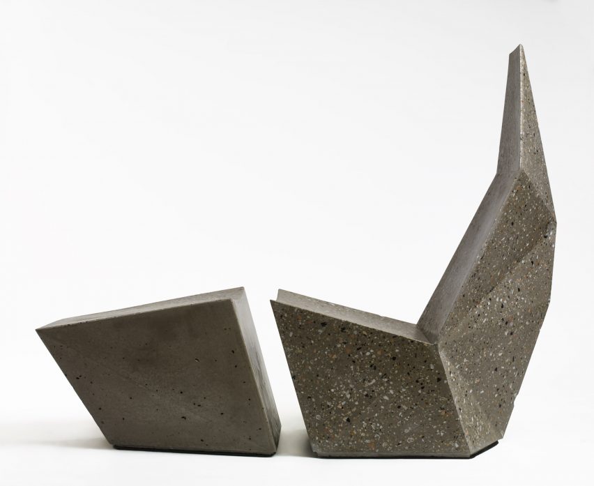 IVANKA QTZ Concrete Edition designed by Alexander Lotersztain