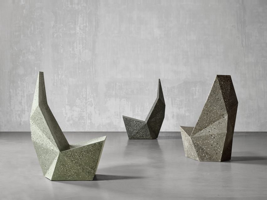 IVANKA QTZ Concrete Edition designed by Alexander Lotersztain