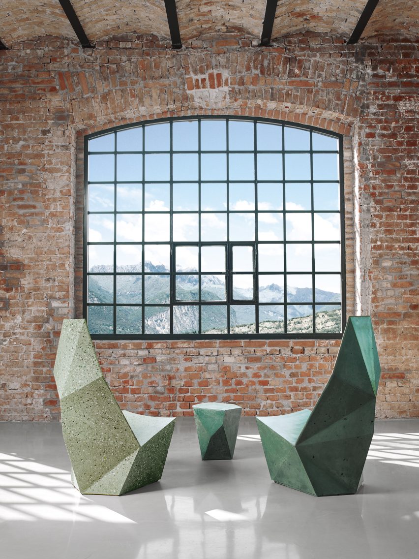 IVANKA QTZ Concrete Edition designed by Alexander Lotersztain