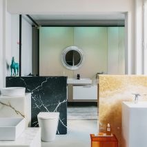 Laufen showroom in Madrid by Patricia Urquiola
