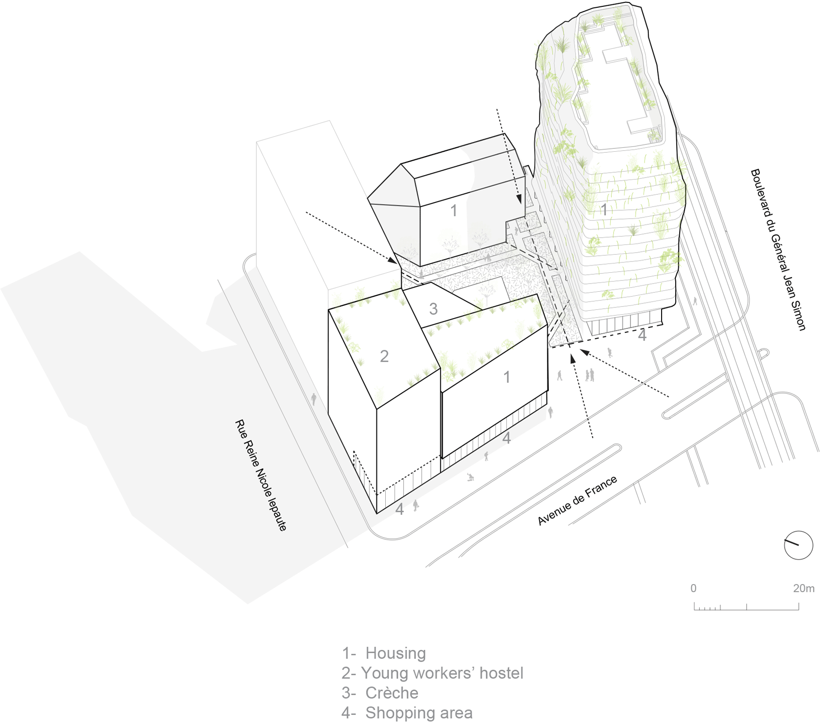M6B2 Tower of Biodiversity by Maison Edouard François
