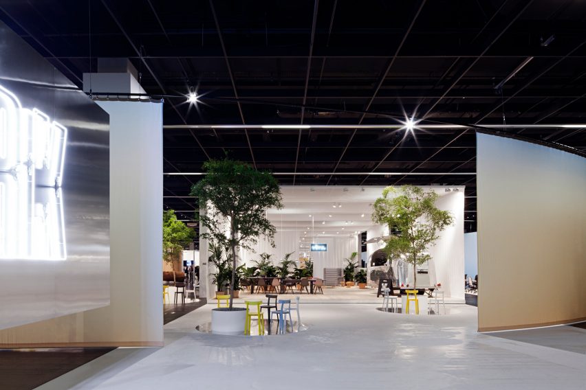 Orgatec stand by Pernilla Ohrstedt