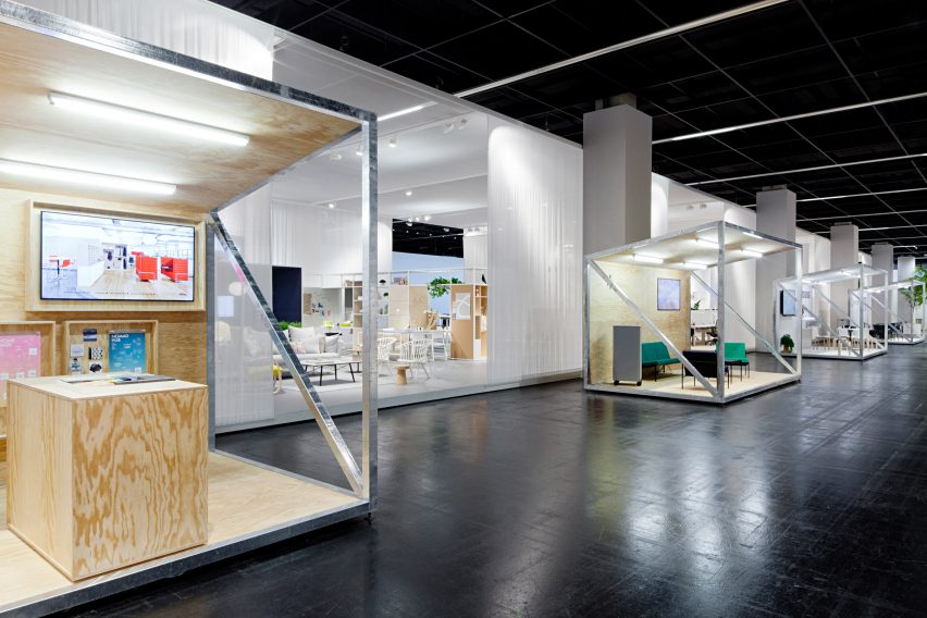 Orgatec stand by Pernilla Ohrstedt