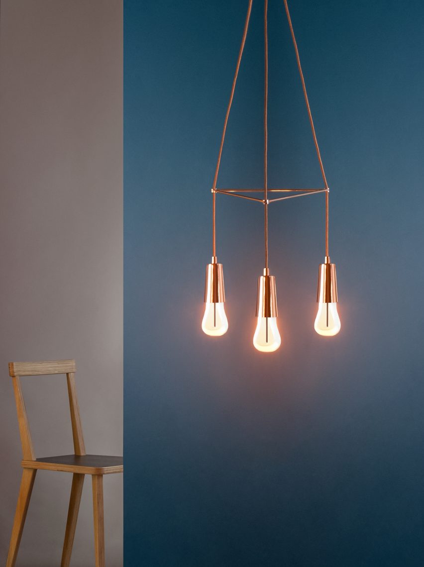 Modular chandelier by Plumen