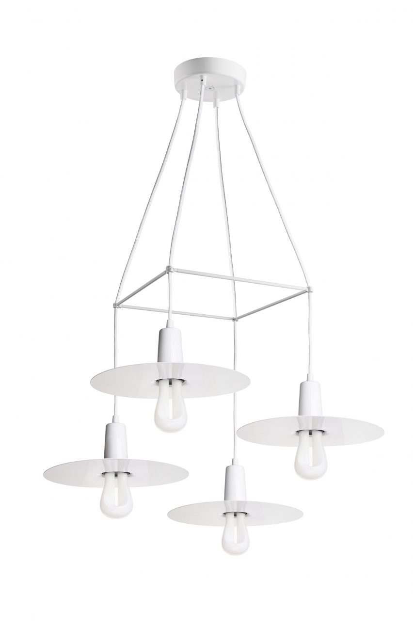 Modular chandelier by Plumen