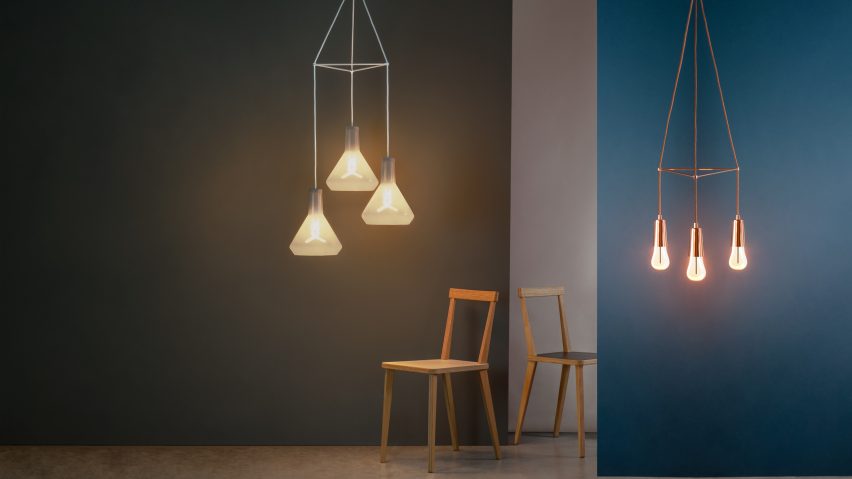 Modular chandelier by Plumen