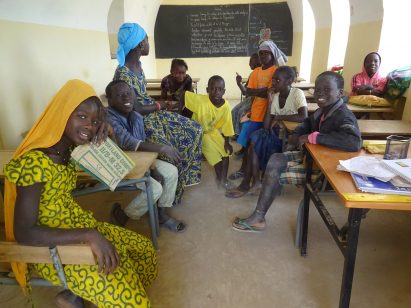 A literacy centre built using the Nubian Vault technique