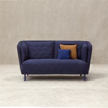 Sancal bases quilted Obi sofa on Japanese kimonos