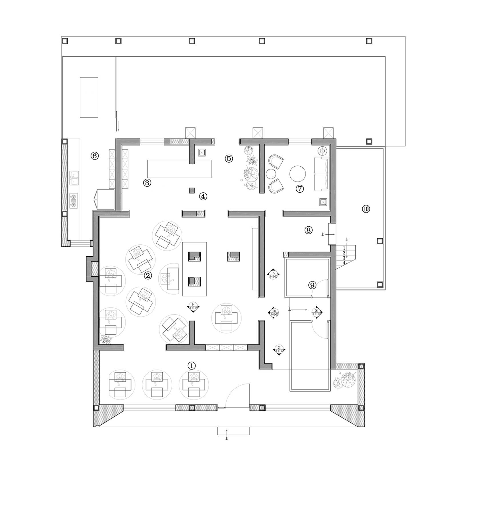 Office design for Blue Moon Films - A Line between Time