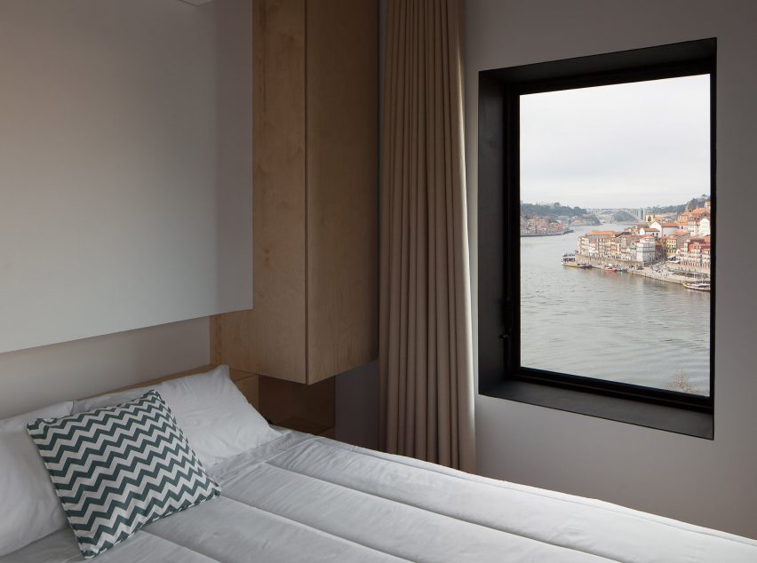 Oh Porto apartments by Nuno Sousa Melo and Hugo Ferreira Architects