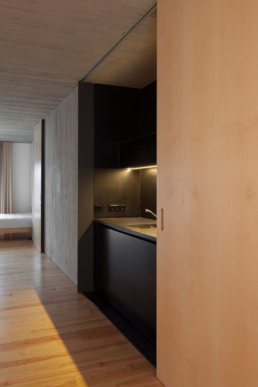 Oh Porto apartments by Nuno Sousa Melo and Hugo Ferreira Architects