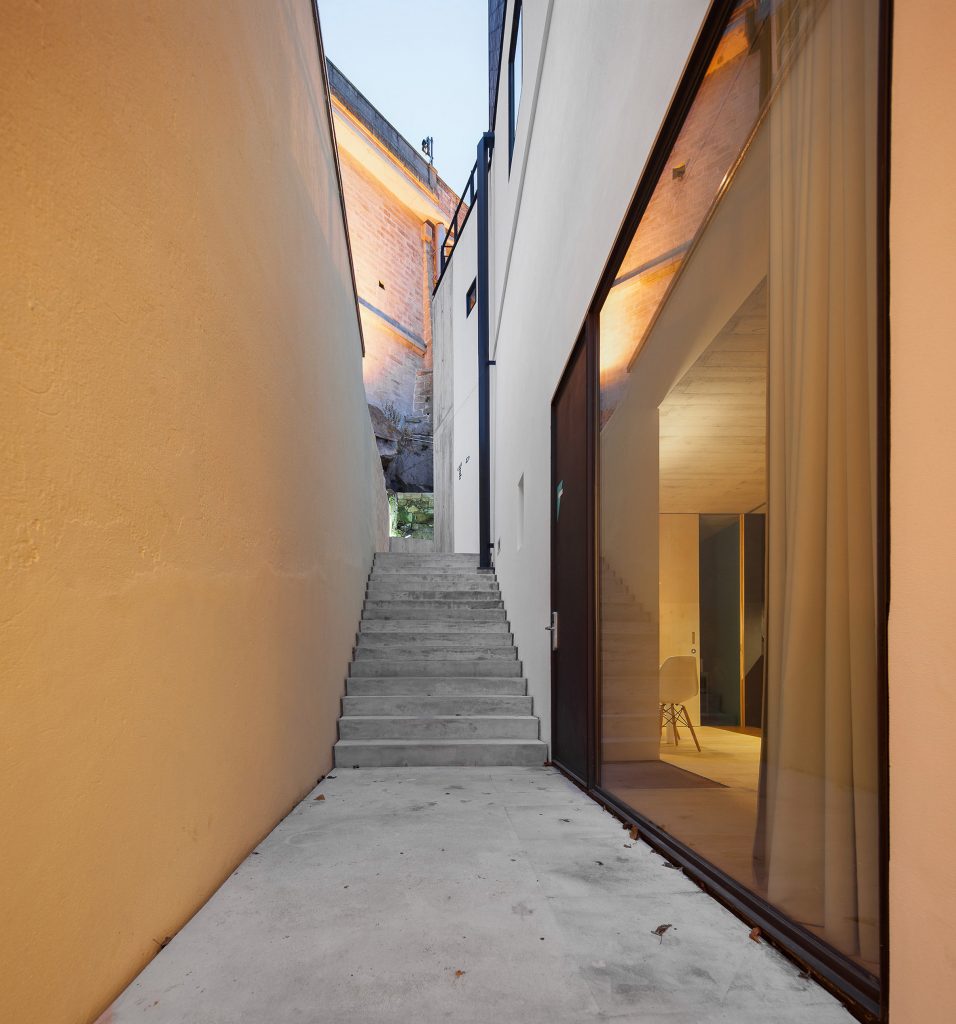 Oh Porto apartments by Nuno Sousa Melo and Hugo Ferreira Architects
