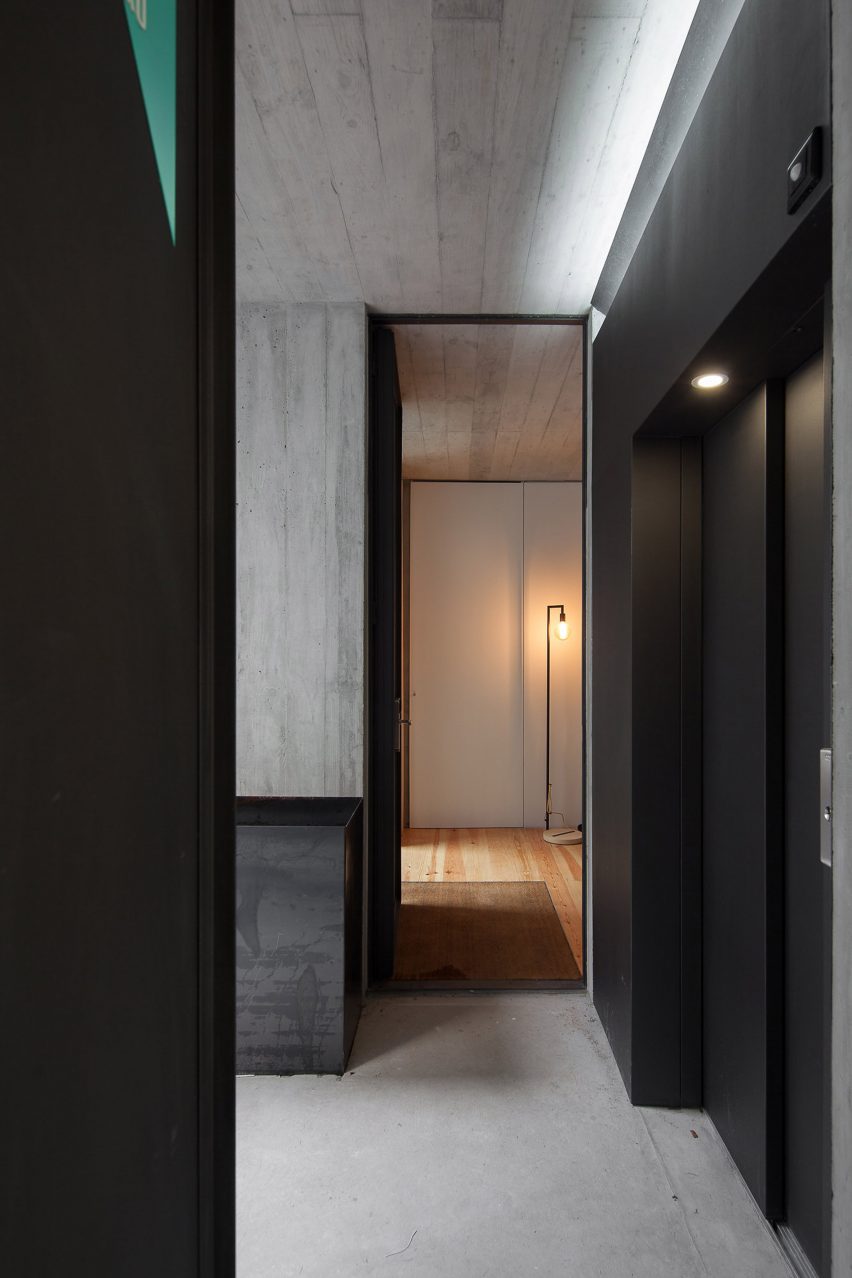 Oh Porto apartments by Nuno Sousa Melo and Hugo Ferreira Architects