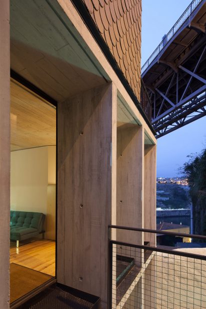 Oh Porto apartments by Nuno Sousa Melo and Hugo Ferreira Architects