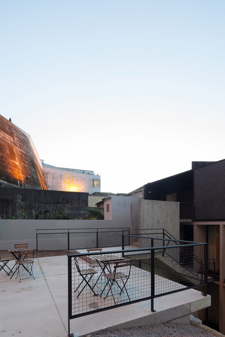 Oh Porto apartments by Nuno Sousa Melo and Hugo Ferreira Architects