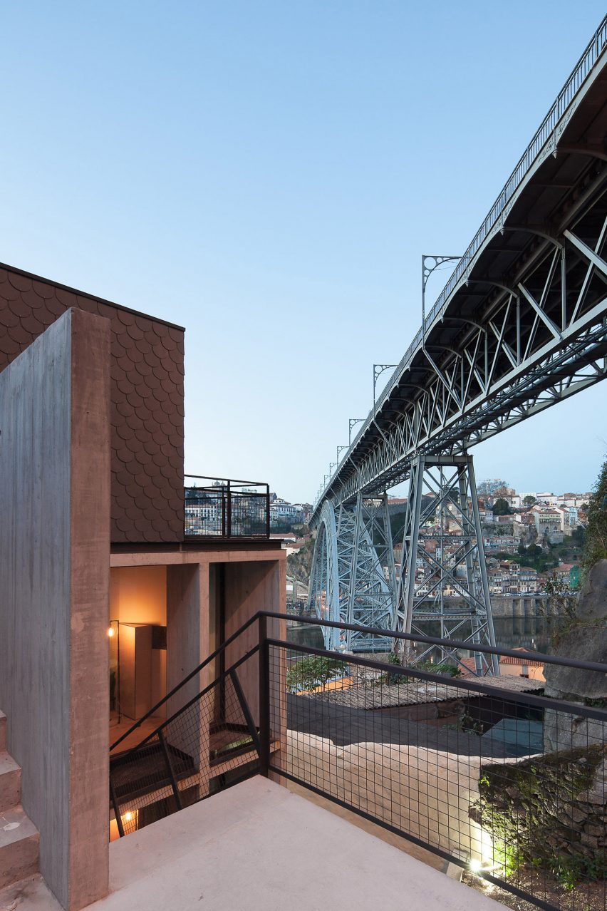 Oh Porto apartments by Nuno Sousa Melo and Hugo Ferreira Architects