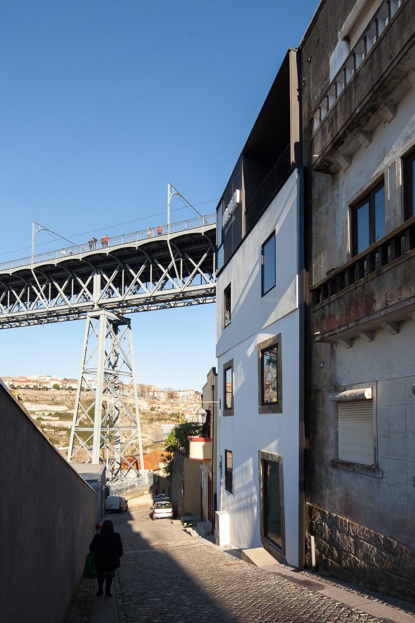 Oh Porto apartments by Nuno Sousa Melo and Hugo Ferreira Architects