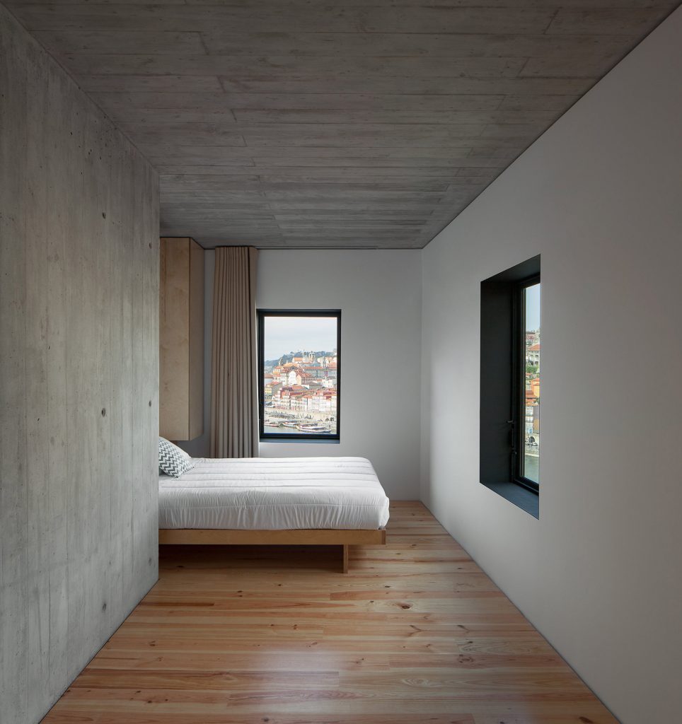 Oh Porto apartments by Nuno Sousa Melo and Hugo Ferreira Architects