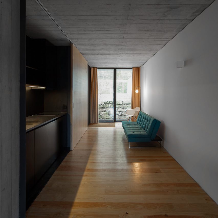 Oh Porto apartments by Nuno Sousa Melo and Hugo Ferreira Architects