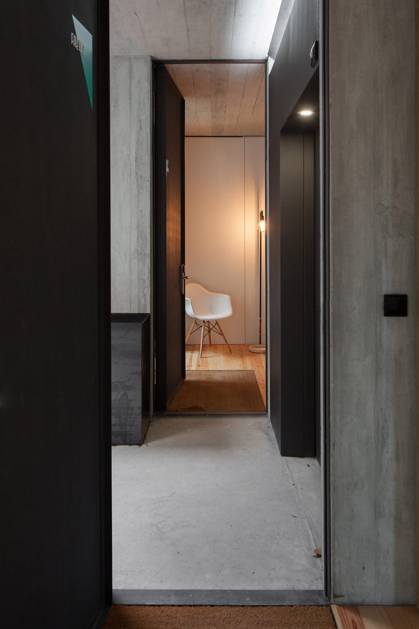 Oh Porto apartments by Nuno Sousa Melo and Hugo Ferreira Architects