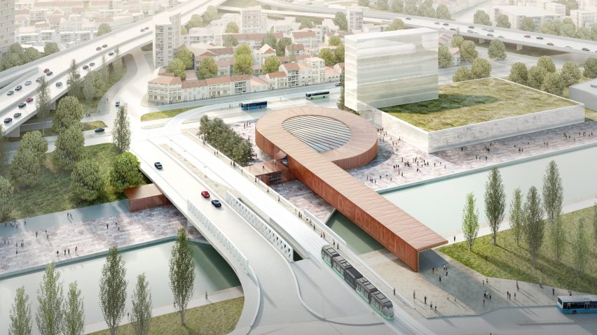 Pont-de-Bondy by BIG + Silvio d’Ascia agencies