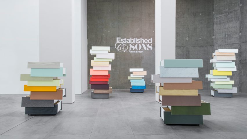 Stack drawers by Raw Edges for Established & Sons