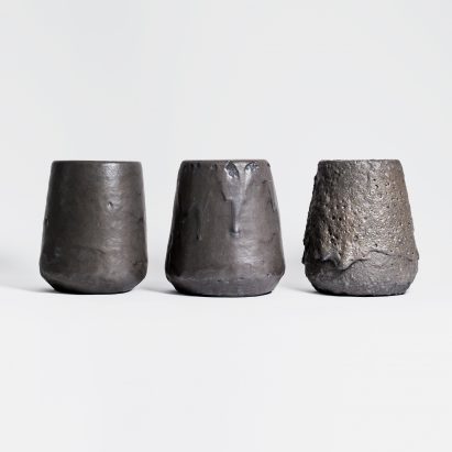 GT2P melts rock from Chilean volcanoes to create Remolten furniture