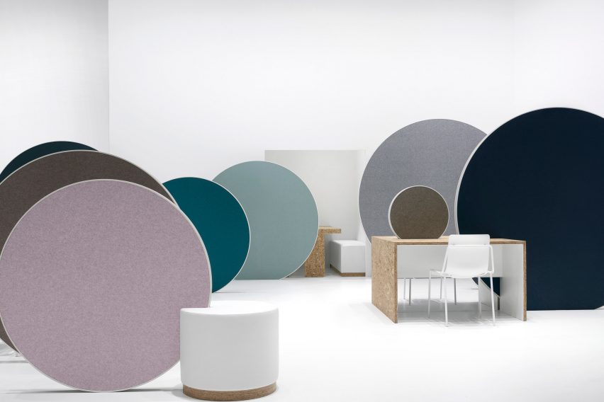 Rolling workspace by Nendo