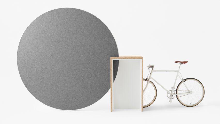 Rolling workspace by Nendo