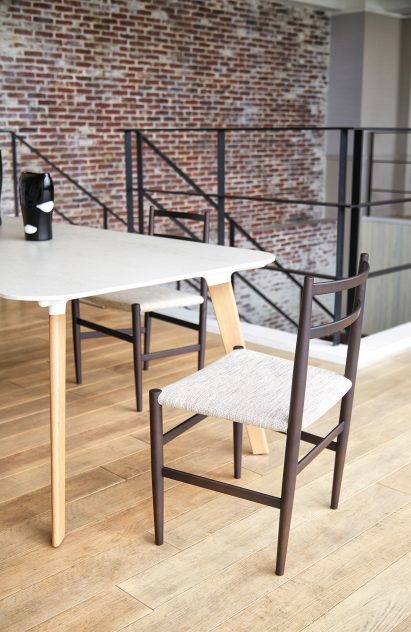 Root chair for arflex Japan by Jin Kuramoto