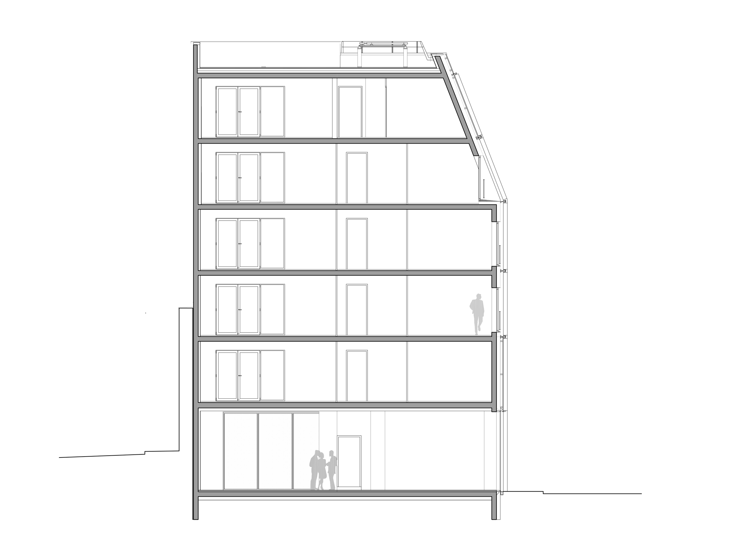 10 Housing Units Castagnary by DFA
