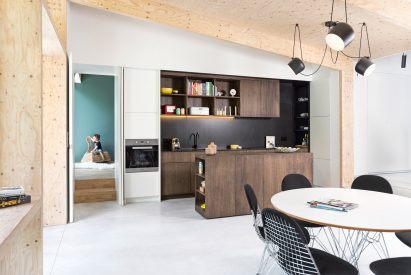Semi-detached house by Rob Mols and Studio K