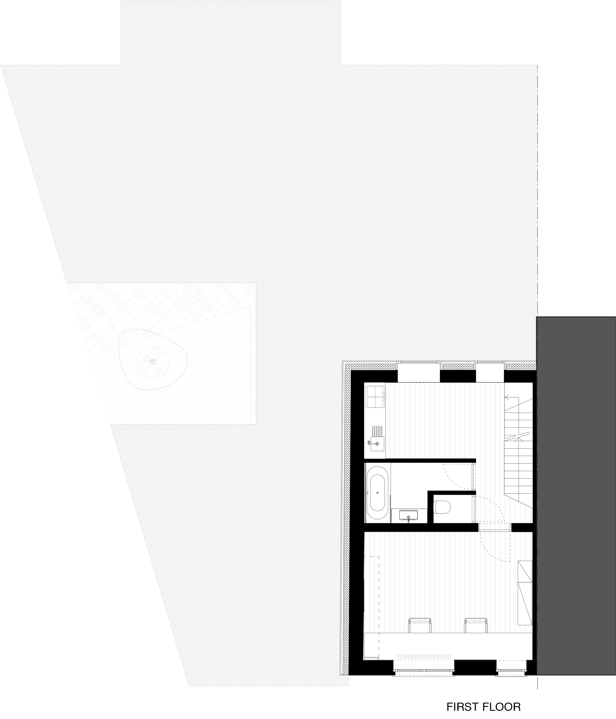Semi-detached house by Rob Mols and Studio K