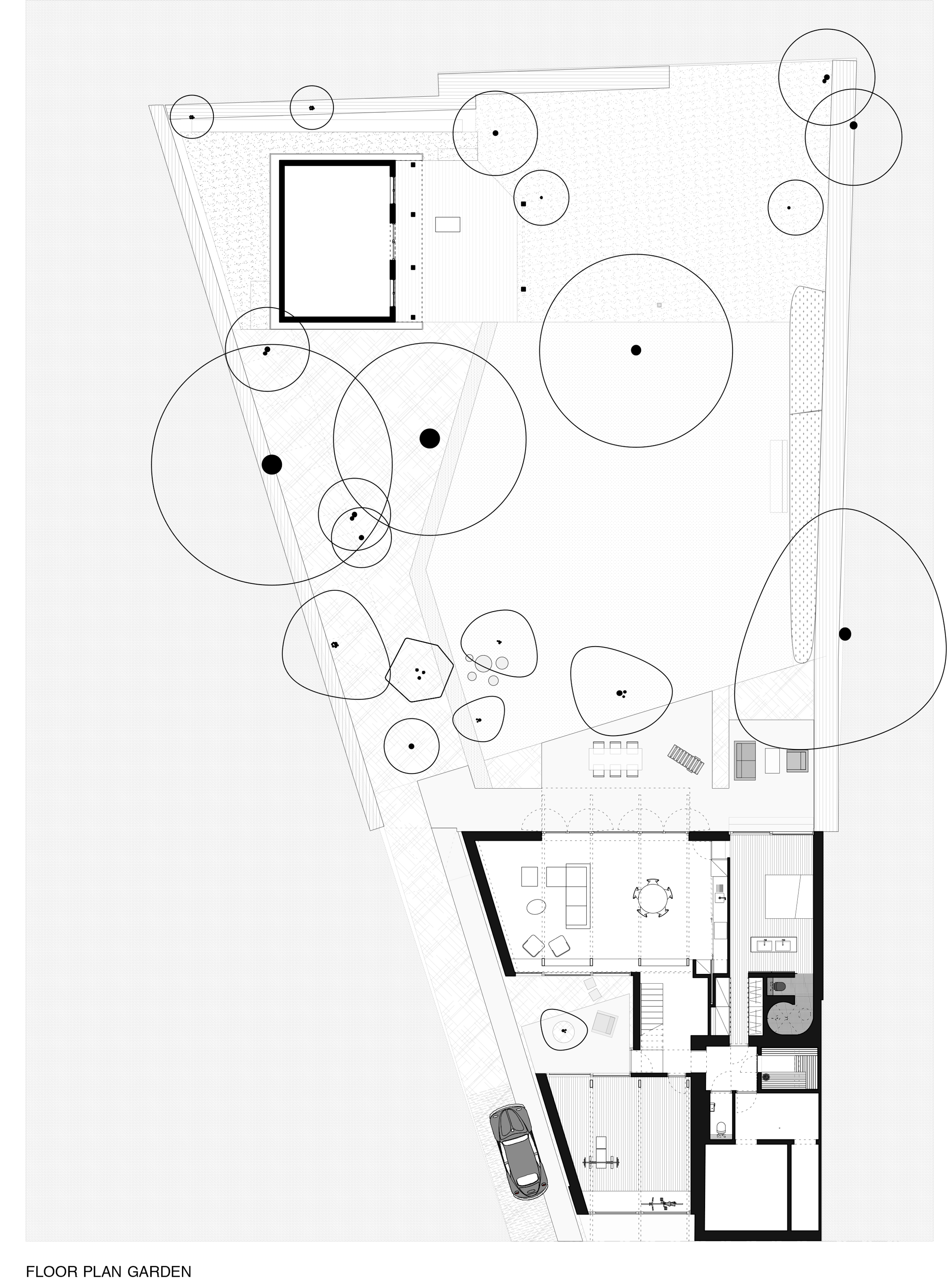 Semi-detached house by Rob Mols and Studio K