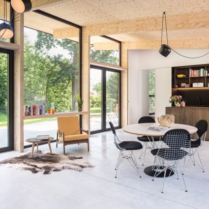 Semi-detached house by Rob Mols and Studio K