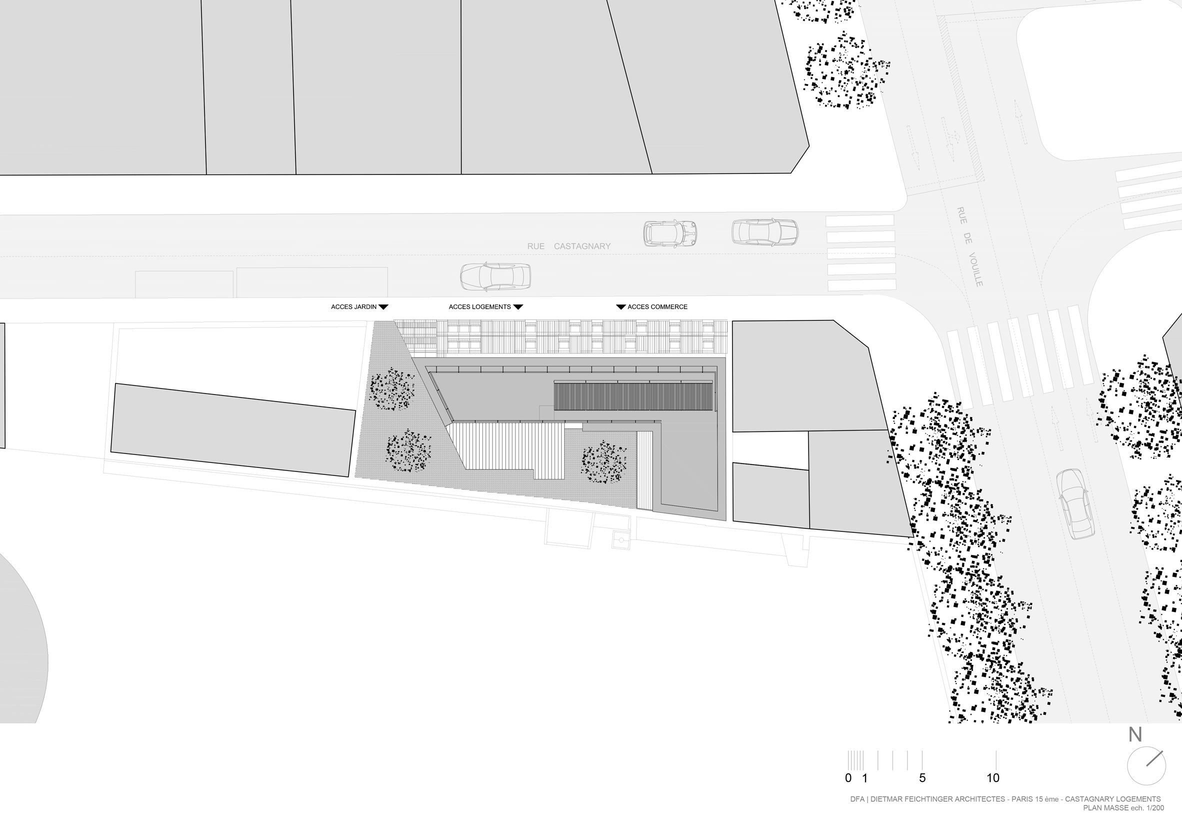 10 Housing Units Castagnary by DFA